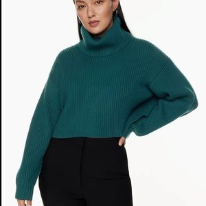 Aritzia Babaton Guell sweater monarch teal